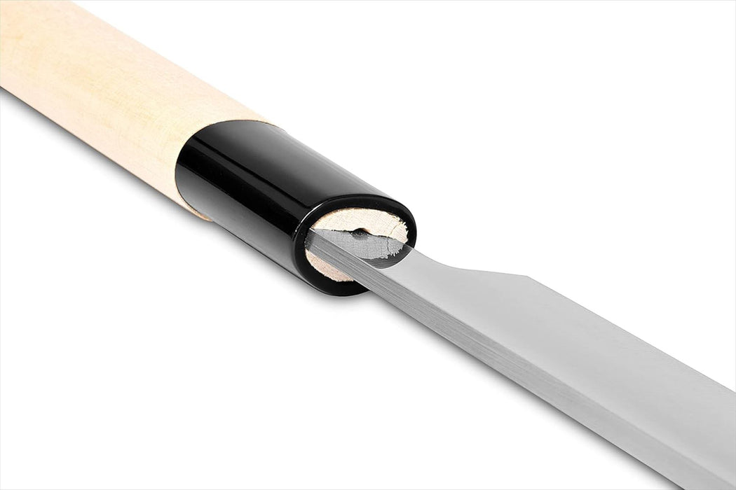 Seki Sanbonsugi Japanese Sushi Sashimi Knife 8.2 inch (210mm) - Japanese Stainless Steel Kitchen Knives, Wooden Handle, Made in Seki Japan