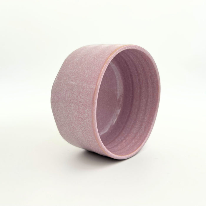 Ceramic Matcha Bowl – Handmade Chawan Matcha Bowl, Japanese Bowl, Pink, 21.1 oz, 620ml