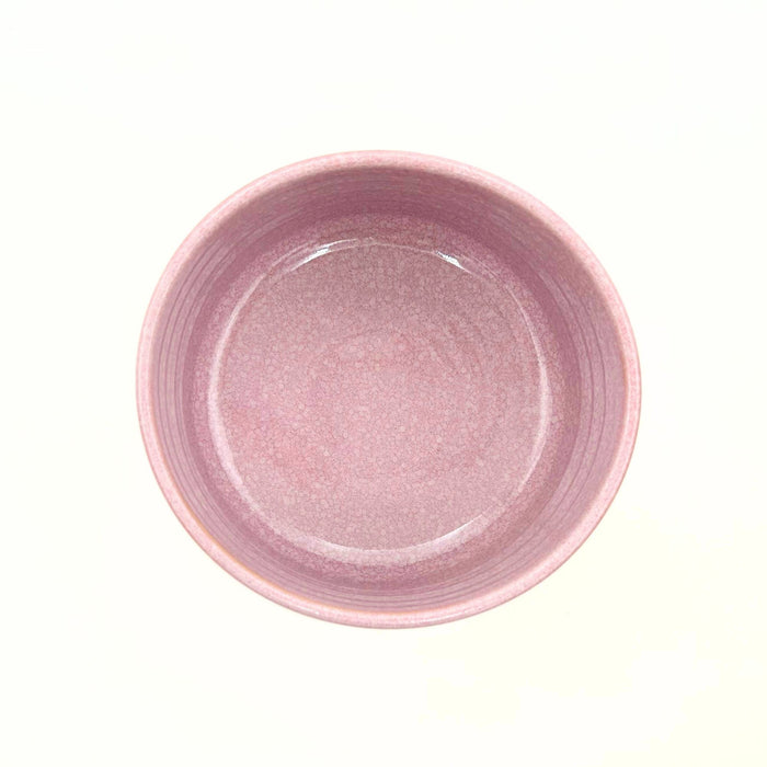 Ceramic Matcha Bowl – Handmade Chawan Matcha Bowl, Japanese Bowl, Pink, 21.1 oz, 620ml