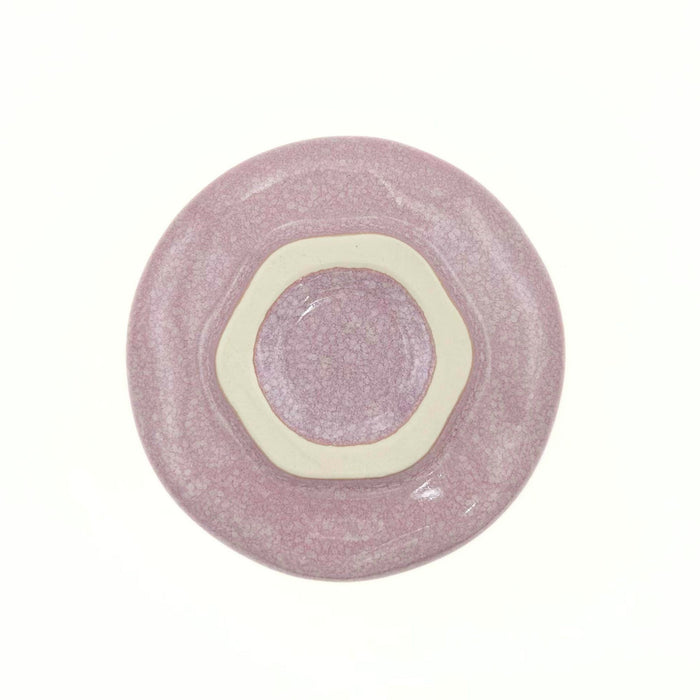 Ceramic Matcha Bowl – Handmade Chawan Matcha Bowl, Japanese Bowl, Pink, 21.1 oz, 620ml