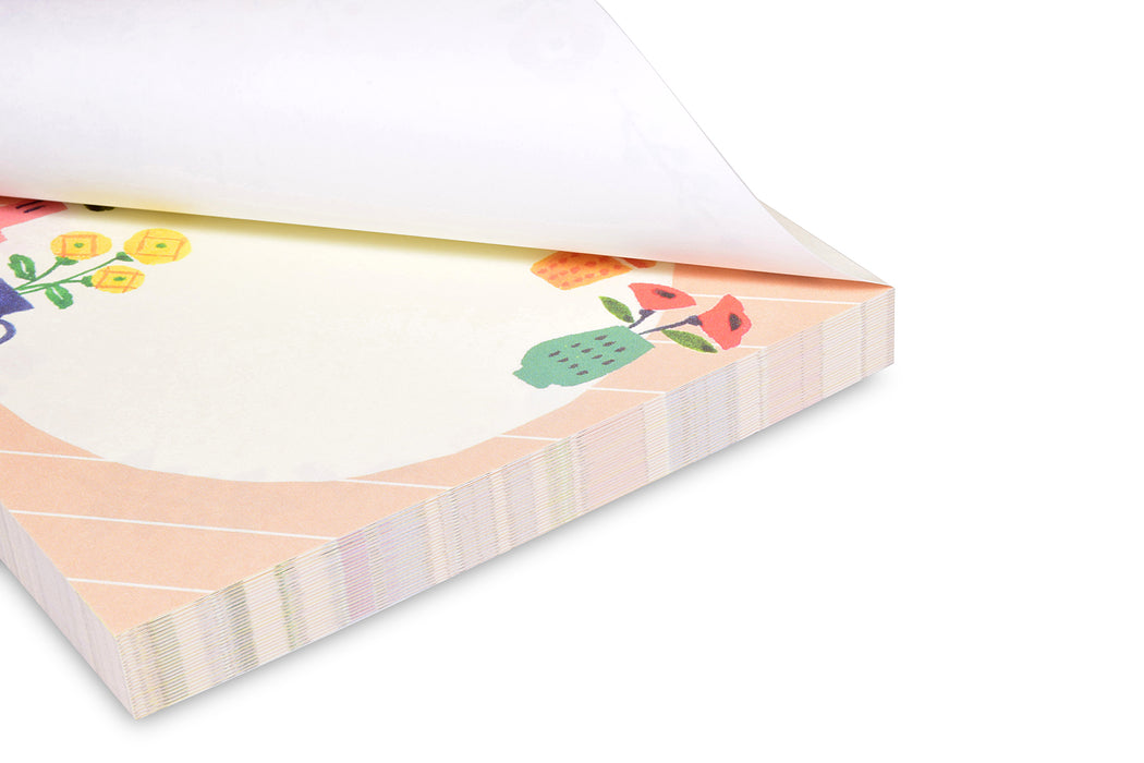 Watashibiyori 4 Designs Memo Pad Cats