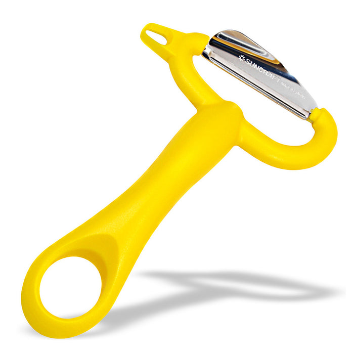 Seki Suncraft Curved Blade Peeler Yellow