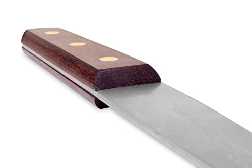 Seki Japan Masahiro Boning Knife Round Type, 150 mm (5.9 inch), honesuki Japanese Carbon Steel Rose Wood Handle