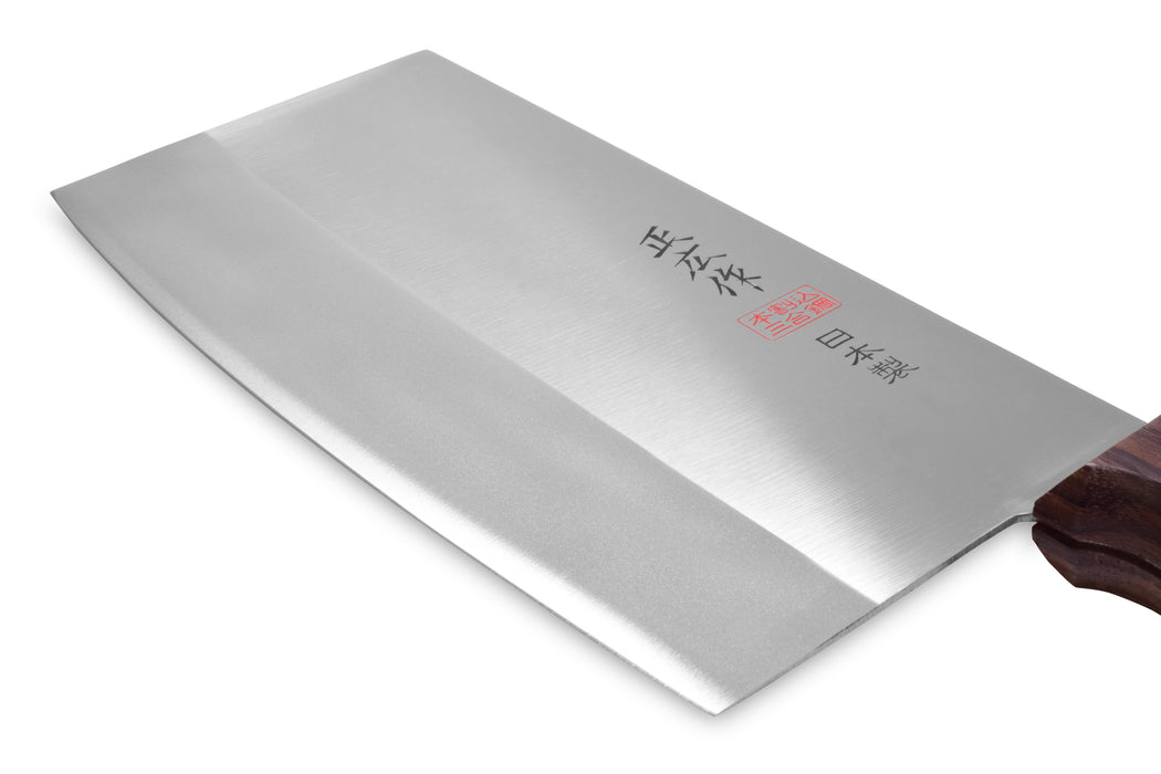 Masahiro Japanese Vegetable & Butcher Cleaver Knife, 175 mm (6.9 inch)