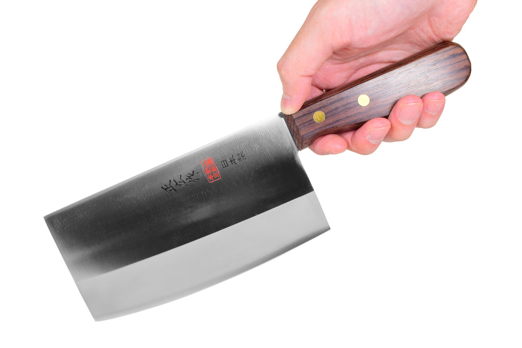 Masahiro Japanese Vegetable & Butcher Cleaver Knife, 175 mm (6.9 inch)