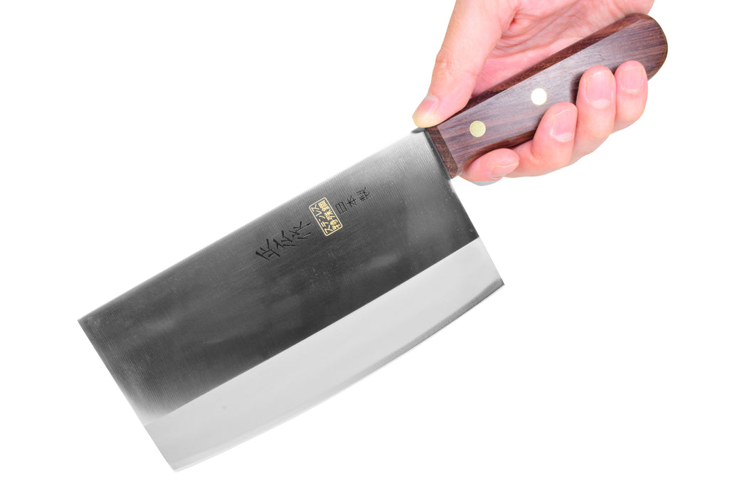 Masahiro Japanese Vegetable & Butcher Cleaver Knife, 175 mm (6.9 inch)　TS-101