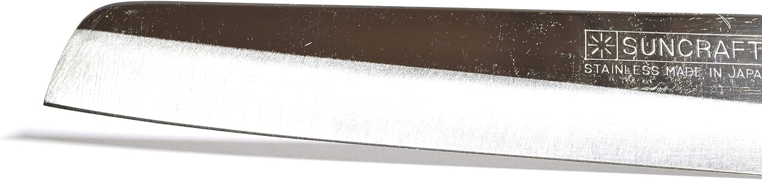 Japanese Fruit Knife - 3.7-inch Rectangular Blade with Wooden Sheath | Seki-City Craftsmanship | Kitchen & Outdoor Essential