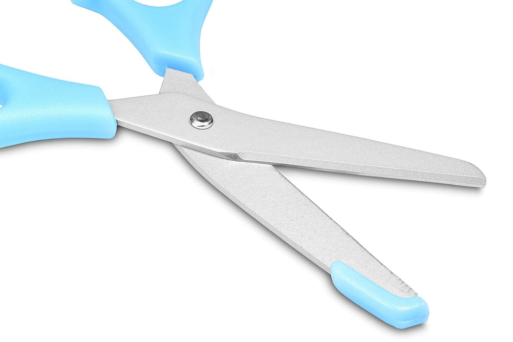 Seki Japan Medical Utility Scissor, Bandage Trauma Shears, Fluorine Coating Stainless Steel Blade 2 inch (53 mm), Blue