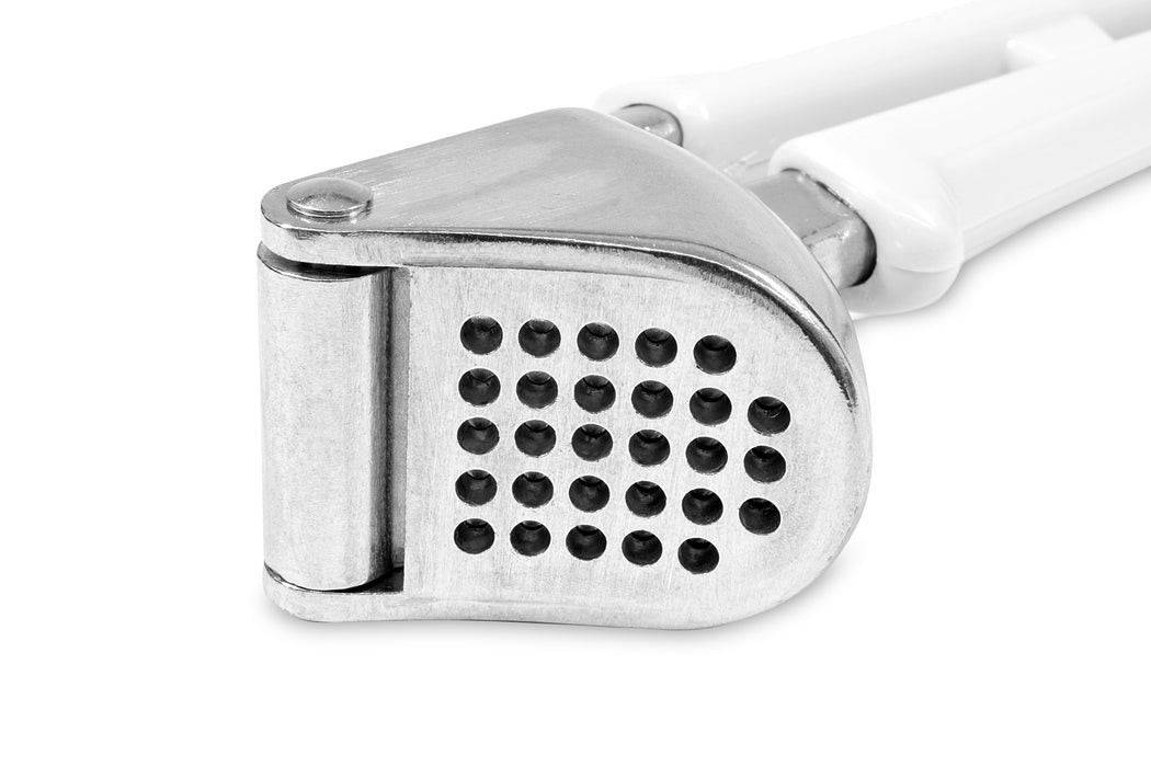 Seki Japan Kitchen Garlic Press, Heavy Duty Garlic Mincer, Mincing Garlic Crusher, ABS Resin Non-Slip Handle