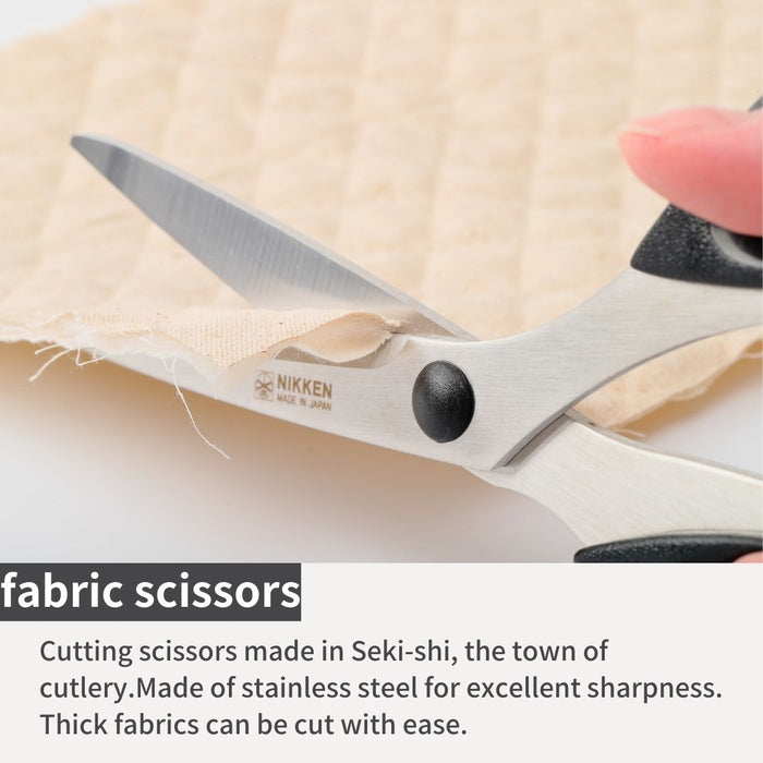 Tailor Scissors, Heavy Duty Stainless Steel Blade Fabric Shears with Safety Cover