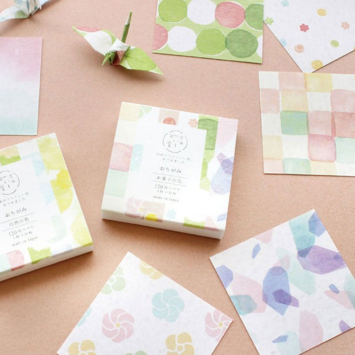 Mino Washi Nature Colors Origami Paper