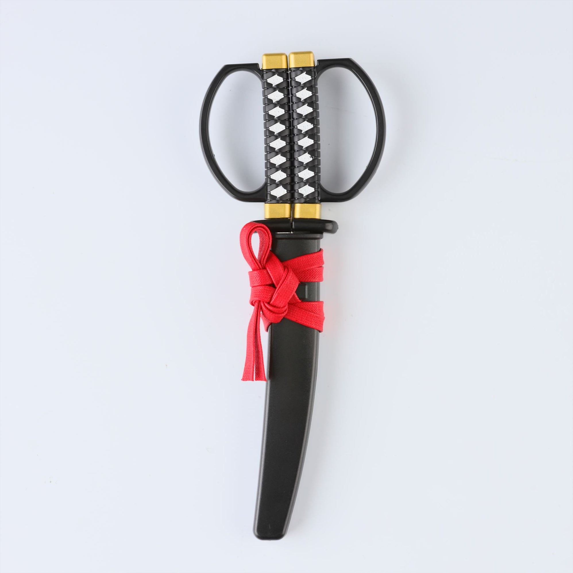 Japanese Samurai Sword Scissors Black — Product of Gifu Japan