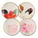 Mino Ware Hana Kaori 4 Types of Flowers, Small Plates Set of 4-4 inch 4a-set