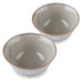 Mino Ware Minotobu Curved Bowls Set, Set of 2, Light Brown, Scandinavian -8 fl oz, 5 inch