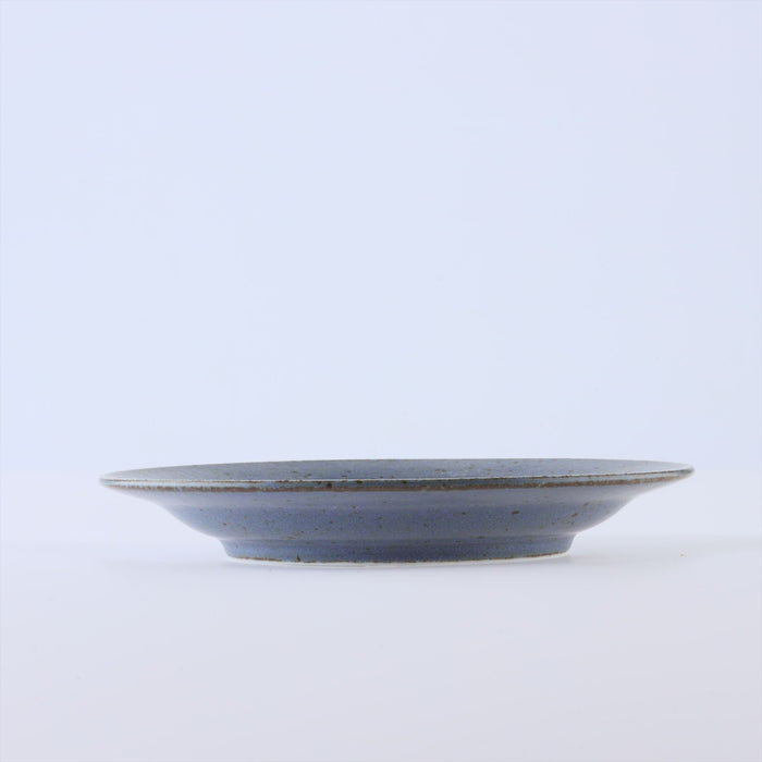 Mino Ware Arashiyamanami Rim Plates Set of 4-6 inch