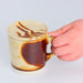Mino Ware Marble Coffee Mug with Lid - 10.2 fl oz, Gray