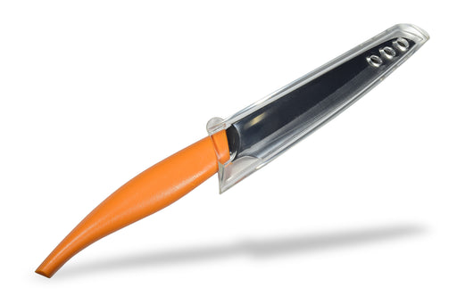 Seki Suncraft Fruit Knife Orange with Sheath