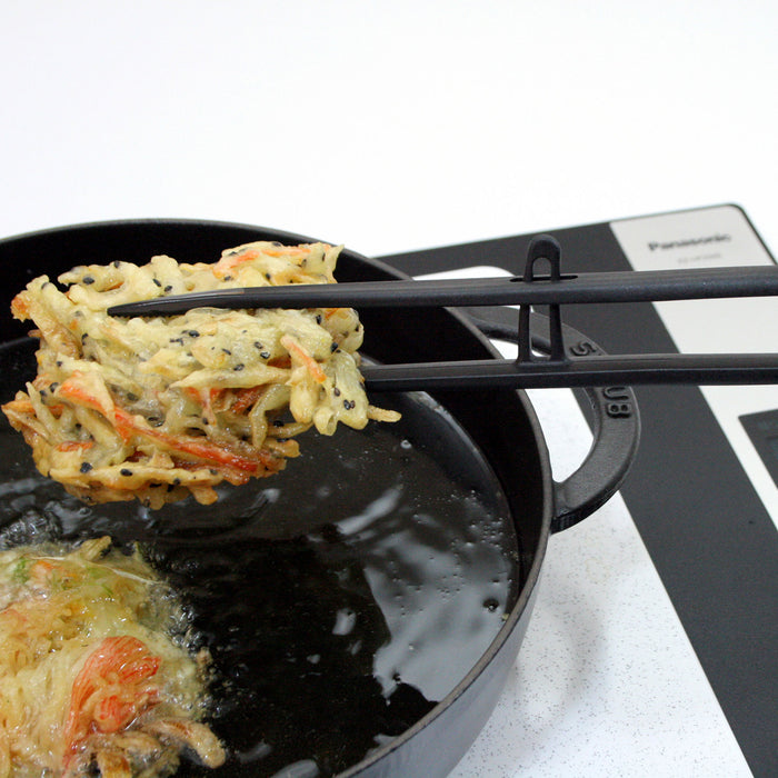 Seki Suncraft Stylish Kitchen Tool Nylon Vegetable Chopstick Tongs