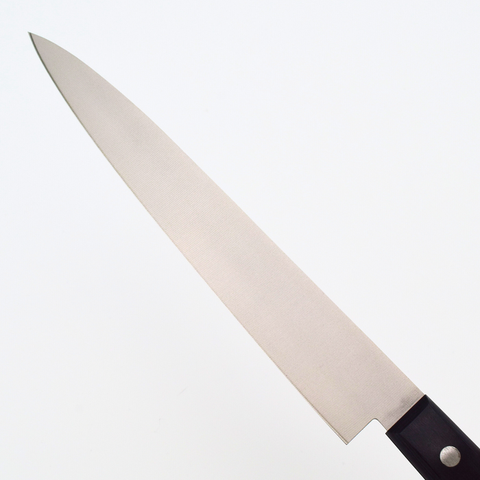 Seki Japan MASAMUNE Yanagiba Knife 7.9" Nashiji Stainless Steel Sushi Black Wood