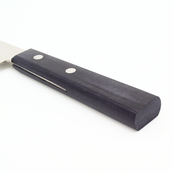 Seki Japan MASAMUNE Yanagiba Knife 7.9" Nashiji Stainless Steel Sushi Black Wood