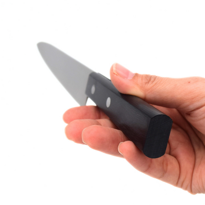 Seki Japan MASAMUNE Yanagiba Knife 7.9" Nashiji Stainless Steel Sushi Black Wood