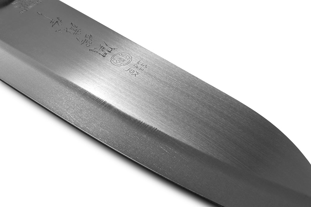 Seki Japan TSUBAZO Santoku Knife, Japanese Utility Chef Kitchen Knife, Stainless Steel Shiraki Handle, 170 mm (6.7 in)