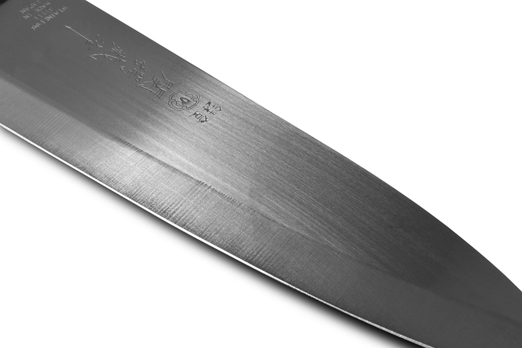 Seki Japan TSUBAZO Japanese Chef Kitchen Knife, Stainless Steel Gyuto Knife, Shiraki Handle, 185 mm (7.3 in)