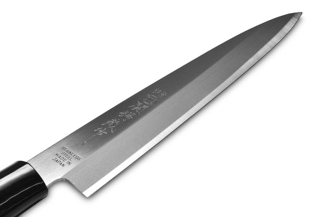 Seki Japan TSUBAZO Yanagiba Knife Japanese Sushi Chef Knife, Stainless Steel Sashimi , Shiraki Handle, 210 mm (8.3 in)