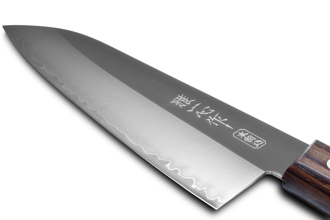 Seki Japan Miyabi Isshin Kitchen Santoku Knife 210mm 8.3 in KANETSUGU Stainless Steel