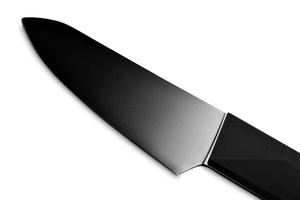 Seki Japan Via Kitchen Japanese Utility Petty Knife, Molybdenum Steel Fruit Knife, TPR & ABS Handle, 140 mm (5.5 in)