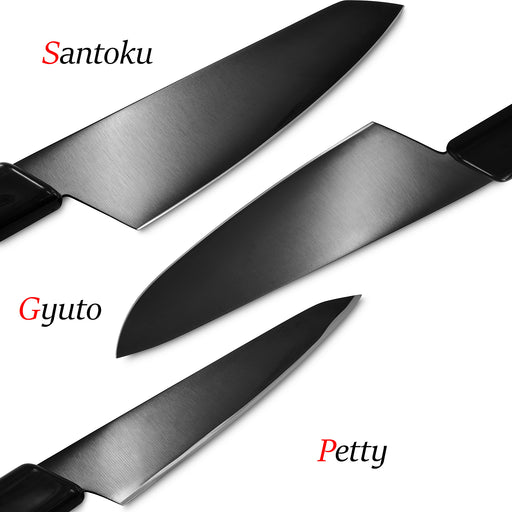 Seki Ninja Kitchen Knife Set