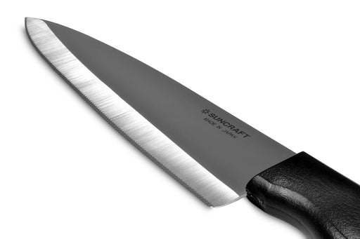 Seki Suncraft Jigsaw Edge Wave Blade Kitchen Knife 8 inch