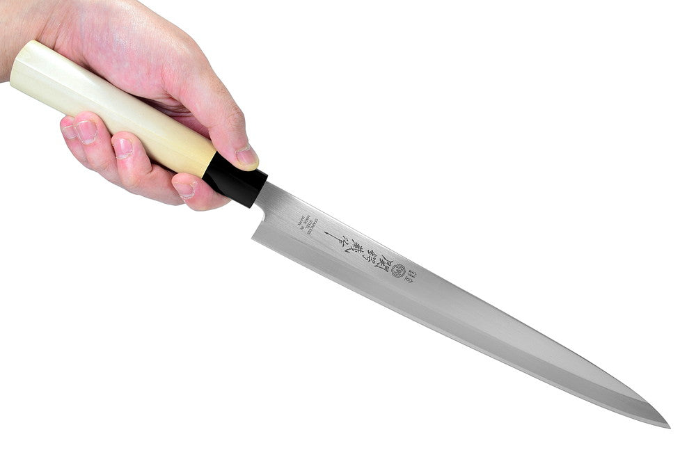 Seki Japan TSUBAZO Yanagiba Knife 300 mm (11.8 in) Sushi Chef Knife, Stainless Steel Sashimi,