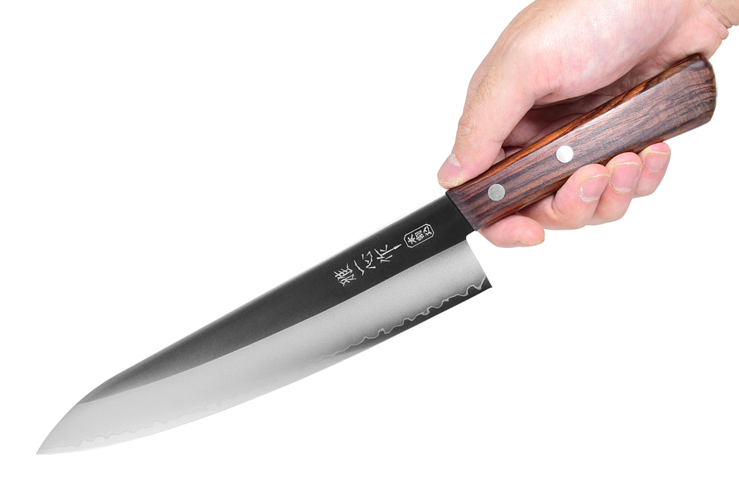 Seki Japan Miyabi Isshin Kitchen Gyuto Chef's Knife 210mm 8.3 in KANETSUGU Stainless Steel