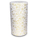 Mino Washi Pokkan Flower Pattern Storage Containers Ivory