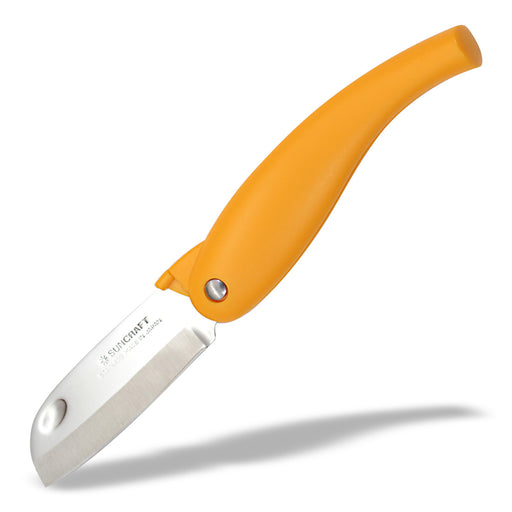 Seki Suncraft Folding Type Fruit Knife Orange