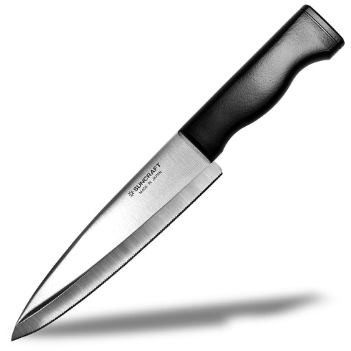 Seki Suncraft Jigsaw Edge Wave Blade Kitchen Knife 7 inch