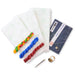 Hida Sashiko 3 Design Sewing Set - White Cotton Cloth & Thread
