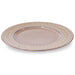 Mino Ware Lace Wide Rim Plate Brown - 11 inch